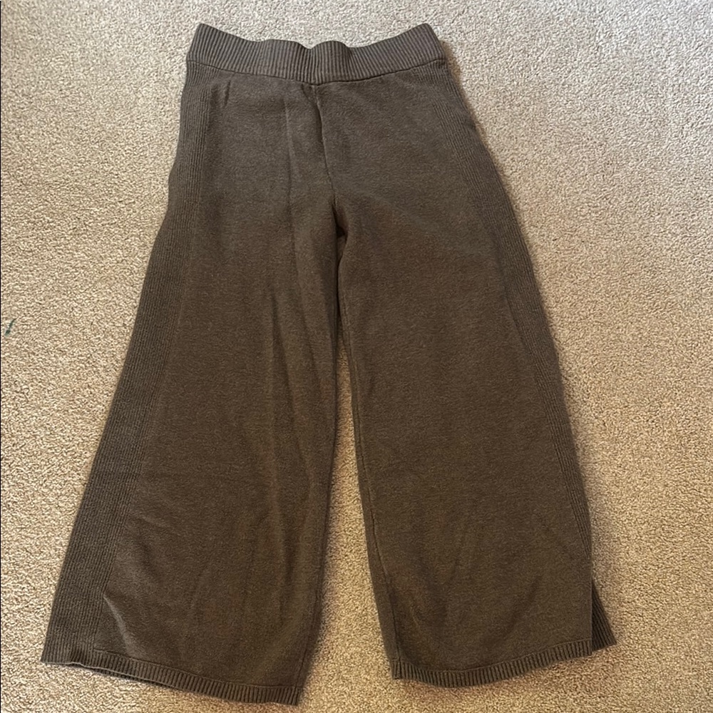 A New Day Brown Casual Wide-Leg Pants